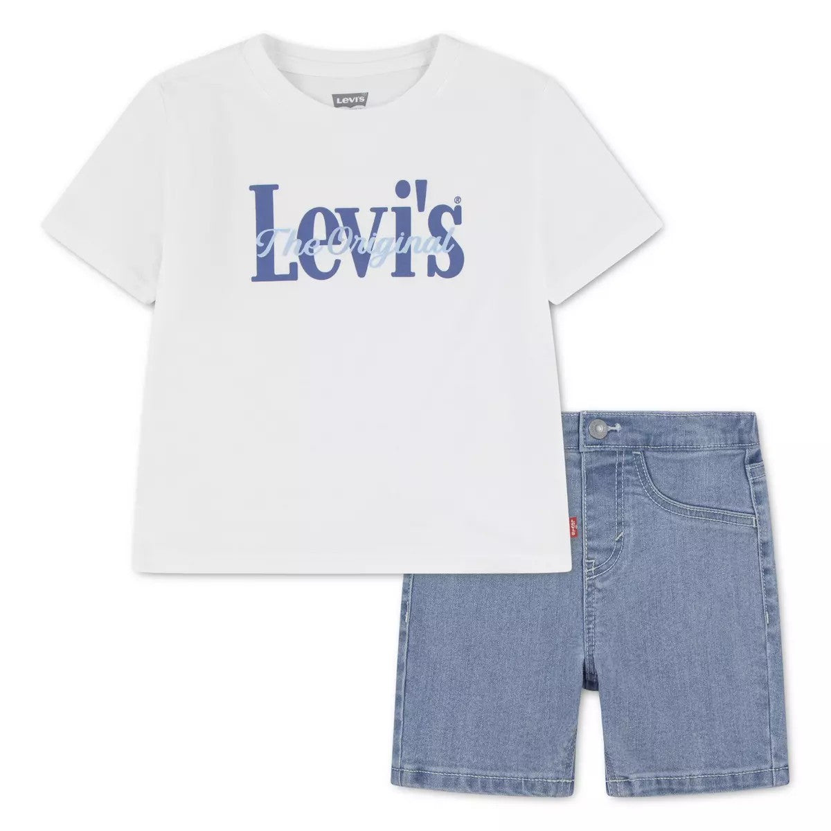 LEVIS T SHIRT &amp; SHORT SET P622