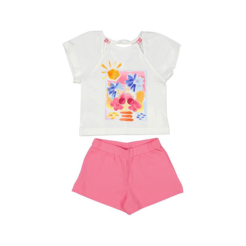 MAYORAL T SHIRT & SHORTS SET 3213