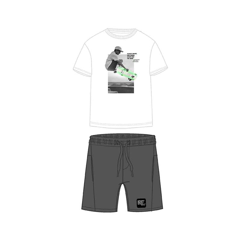 MAYORAL T SHIRT & SHORTS SET 3607