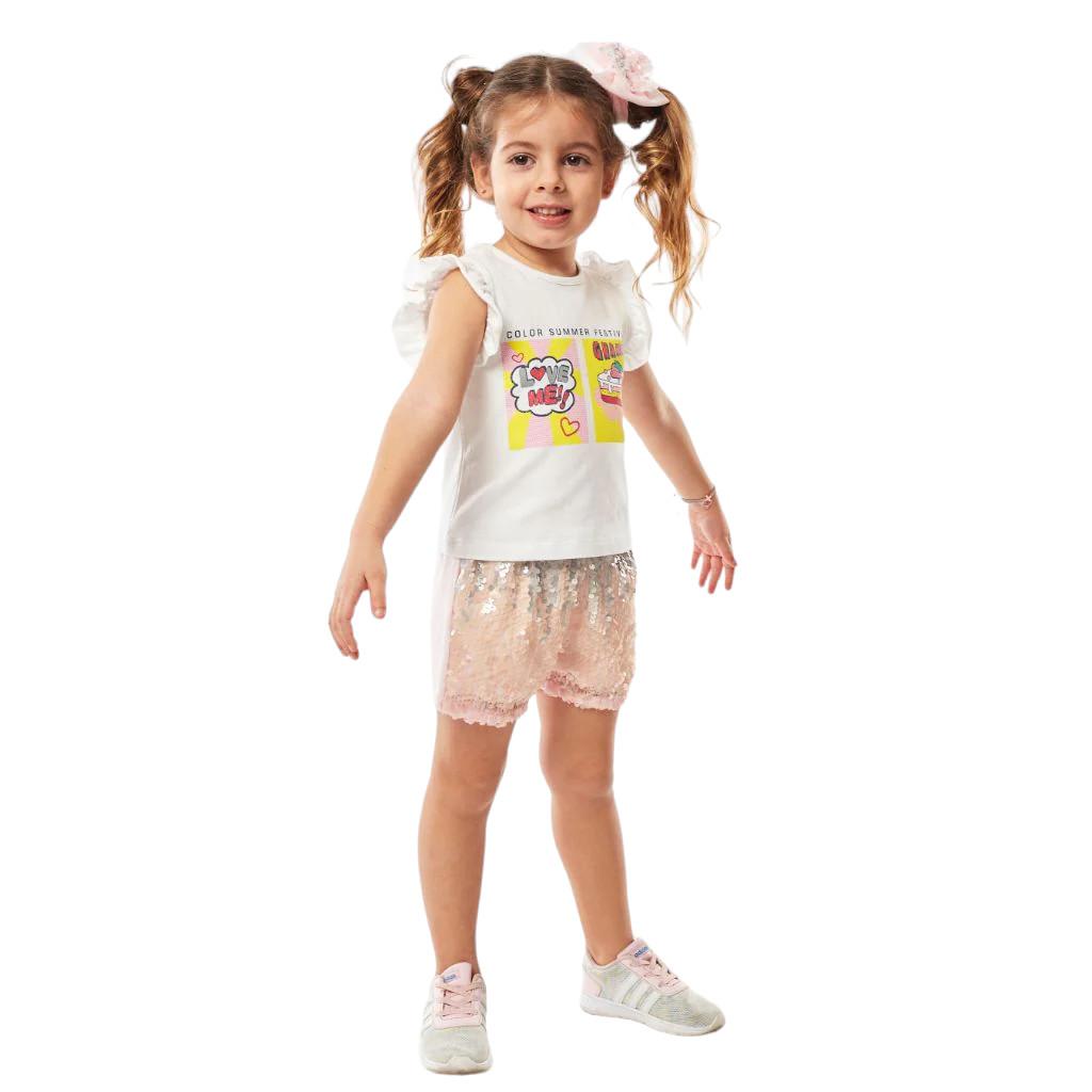 EBITA T SHIRT SHORTS &amp; HEADBAND 4253