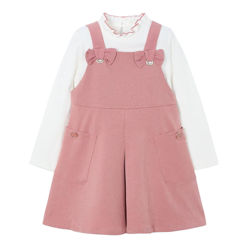 MAYORAL TOP &amp; PINAFORE DRESS 4914