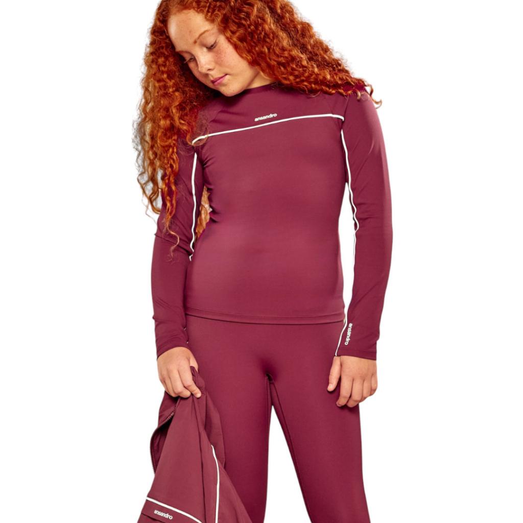 ANSANDRO DAMSON ATHLETIC TOP & LEGGING SET