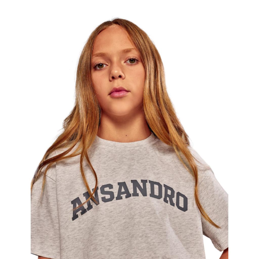 ANSANDRO SLATE TEE