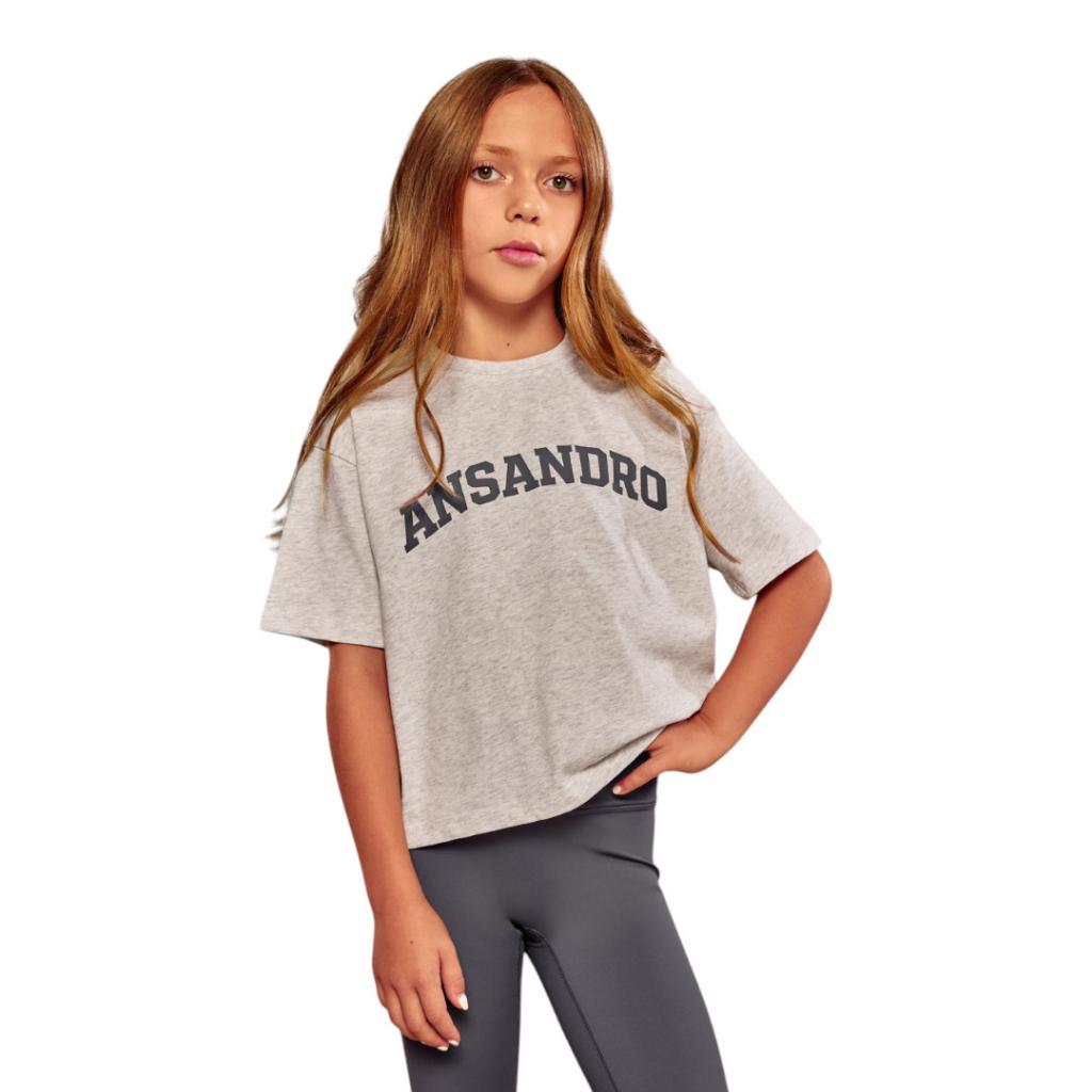 ANSANDRO SLATE TEE