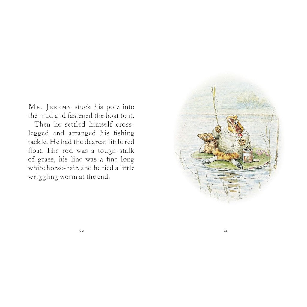 PETER RABBIT THE TALE OF MR JEREMY FISHER BOOK PO9271