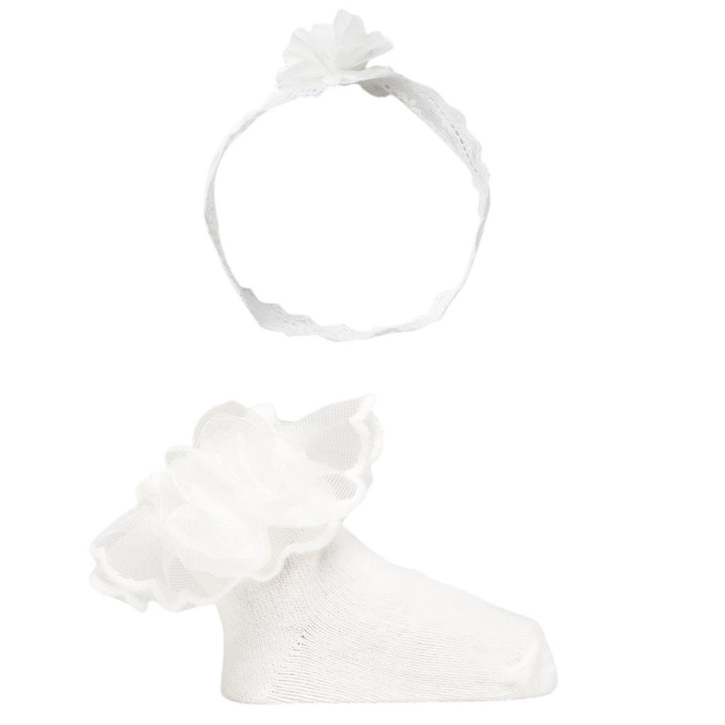 MAYORAL SOCKS & HEADBAND SET 9869