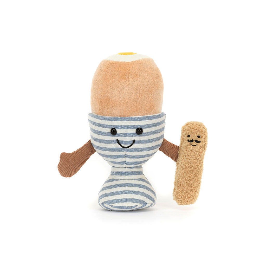 JELLYCAT AMUSEABLE EGGETHA EGG & LANCE SOLDIER A2ESL