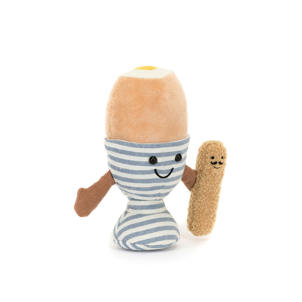 JELLYCAT AMUSEABLE EGGETHA EGG &amp; LANCE SOLDIER A2ESL