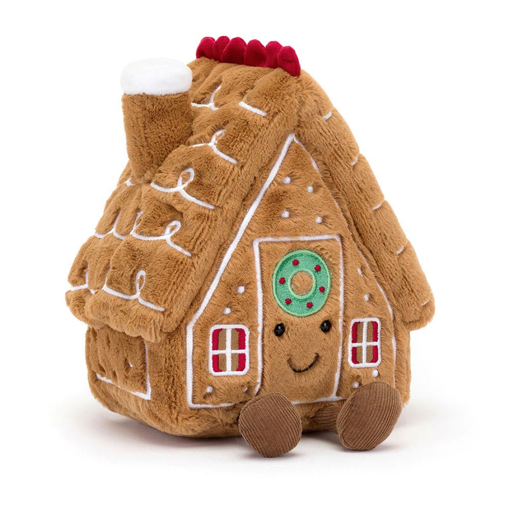 JELLYCAT AMUSEABLE GINGERBREAD HOUSE A2GHO