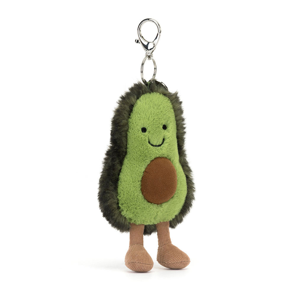 JELLYCAT AMUSEABLE AVOCADO BAG CHARM A4AVBC