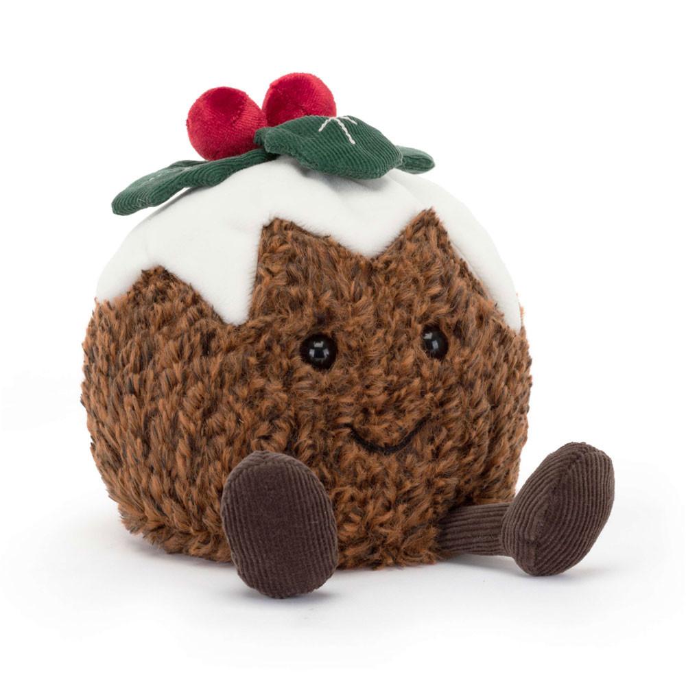 JELLYCAT AMUSEABLE CHRISTMAS PUDDING A4PUDN