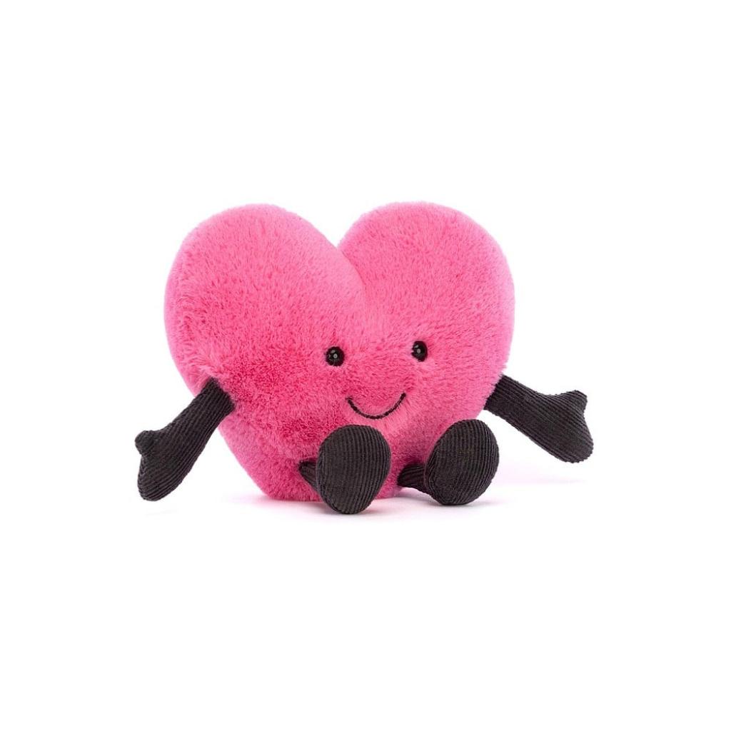 JELLYCAT LITTLE AMUSEABLE PINK HEART A6HOTPH