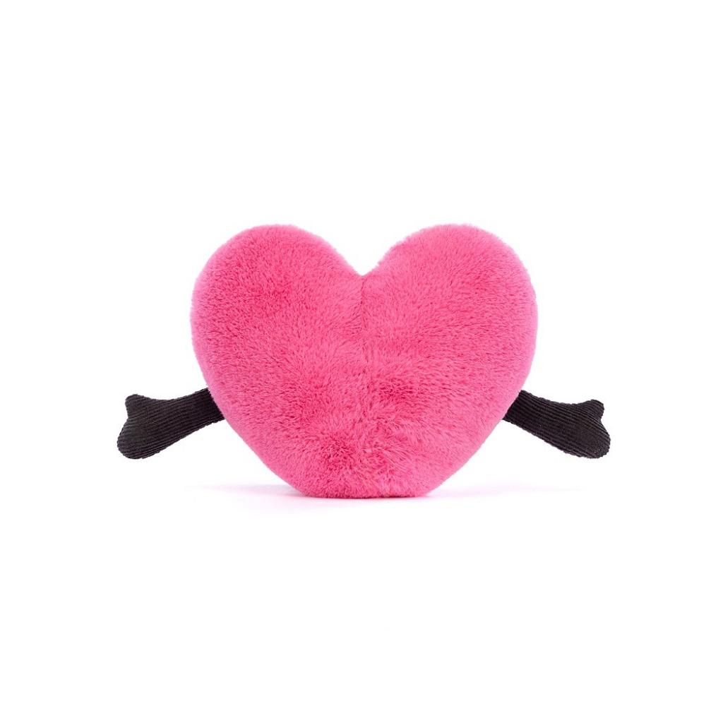 JELLYCAT LITTLE AMUSEABLE PINK HEART A6HOTPH