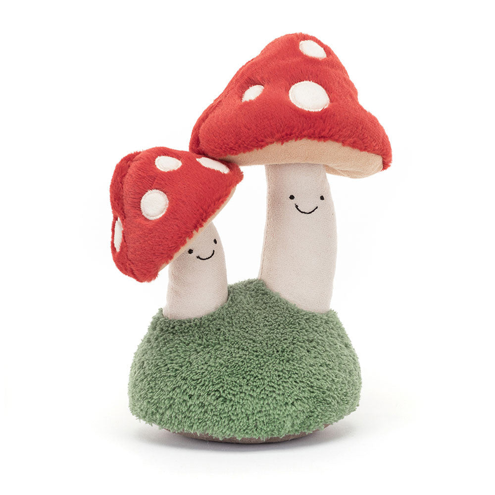 JELLYCAT AMUSEABLE PAIR OF TOADSTOOLS A6PTS