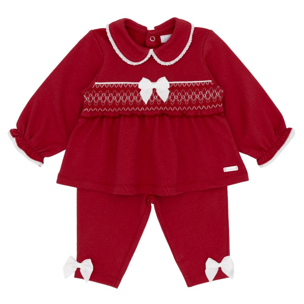 AMORE SMOCKED TOP & TROUSERS AM0094