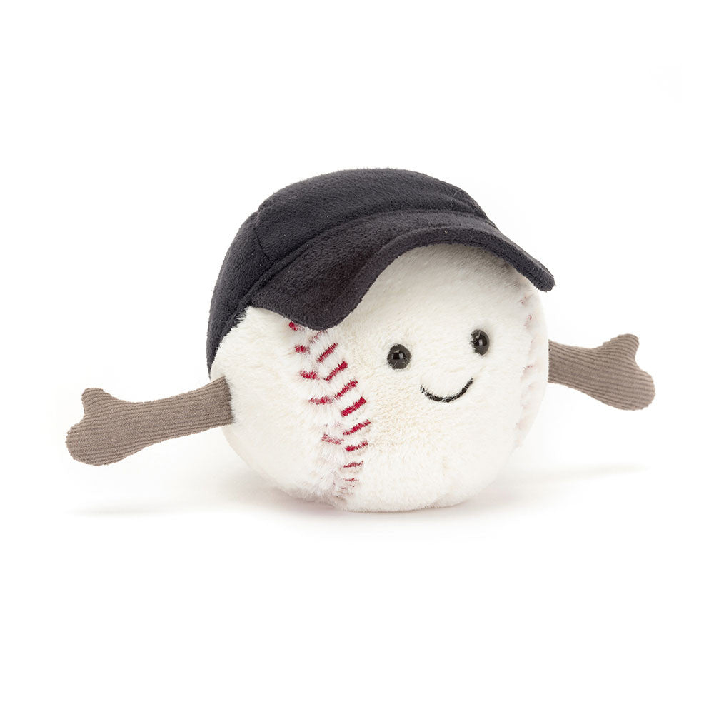 JELLYCAT AMUSEABLE SPORTS BASEBALL AS6BS