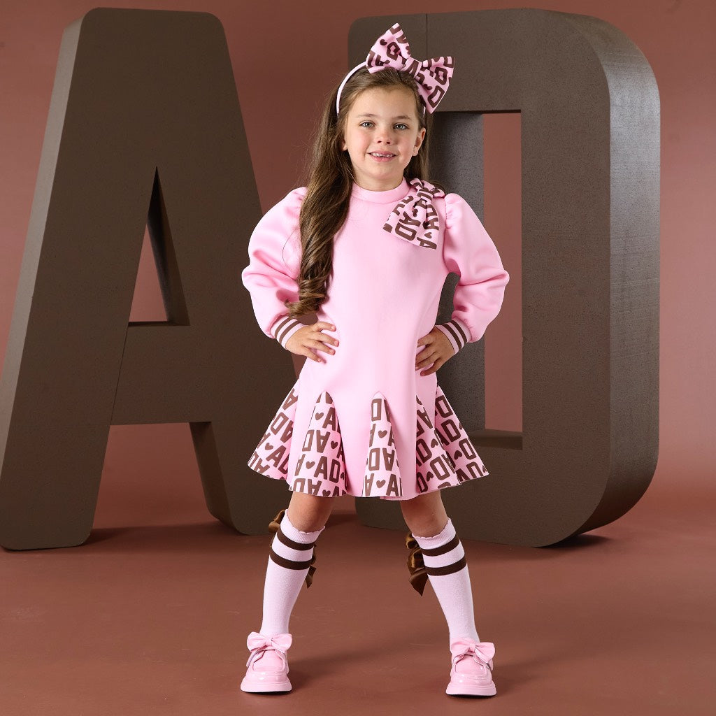 A DEE INITIAL ICON MAISIE DRESS W252708