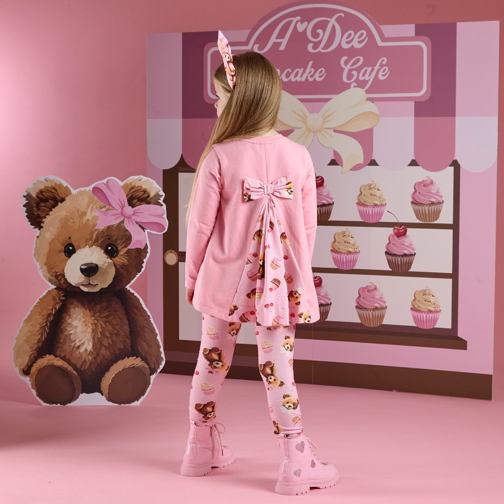 A DEE TEDDY BEAR BAKERY MISSY LEGGING SET W252509