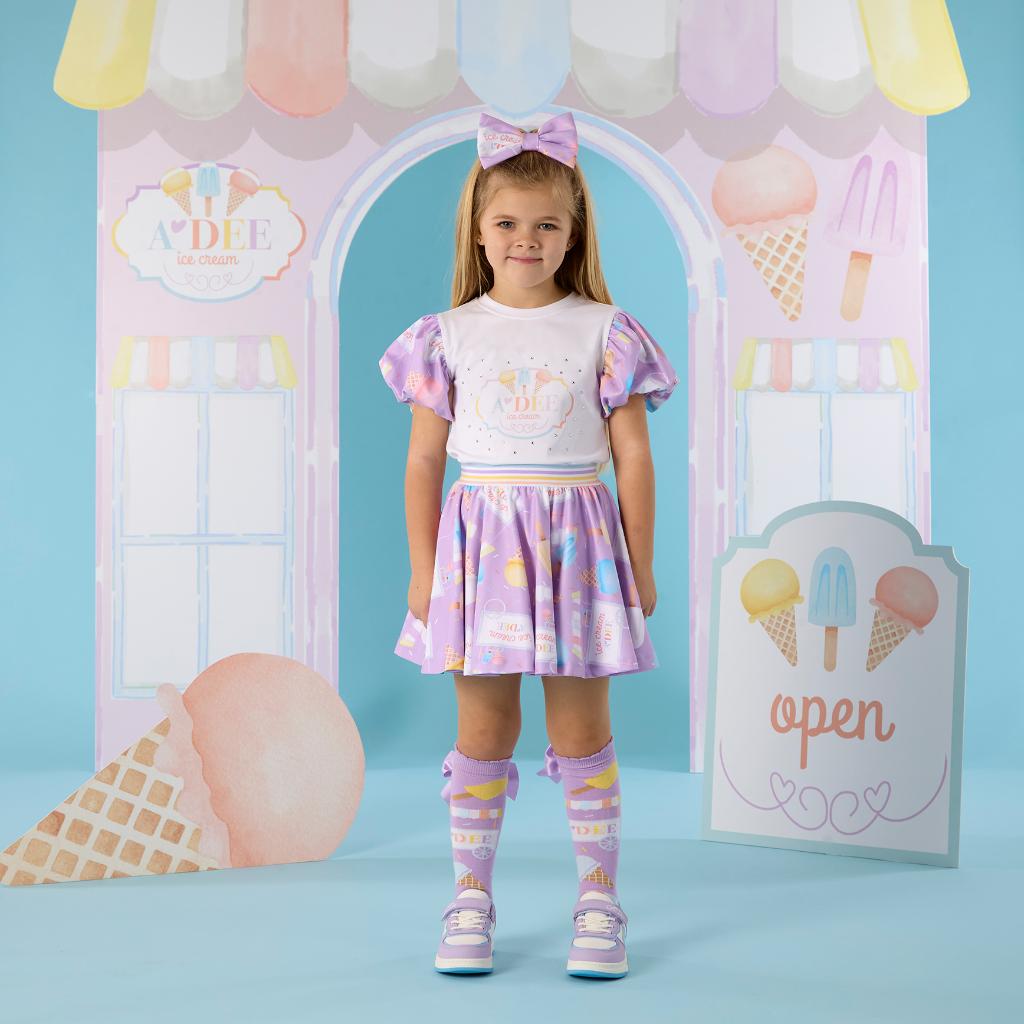 A DEE PASTEL PARLOUR SALLY SKIRT SET S262510