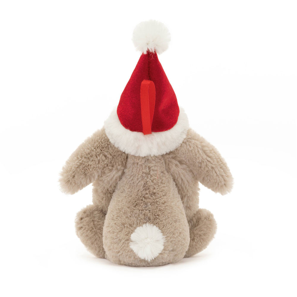 JELLYCAT BASHFUL CHRISTMAS BUNNY DECORATION BAS6CBOR