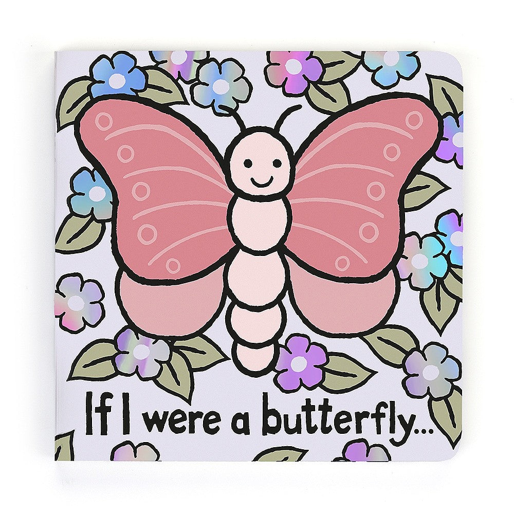 JELLYCAT IF I WERE A BUTTERFLY BOARD BOOK BK444BUT