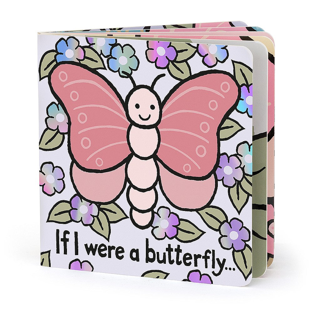 JELLYCAT IF I WERE A BUTTERFLY BOARD BOOK BK444BUT