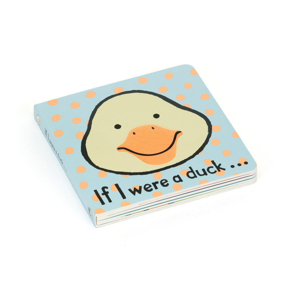 JELLYCAT IF I WERE A DUCK BOARD BOOK BB444DC