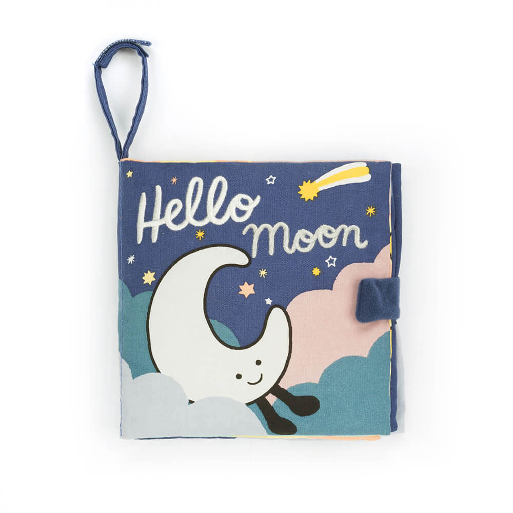 JELLYCAT HELLO MOON FABRIC BOOK BB444HM