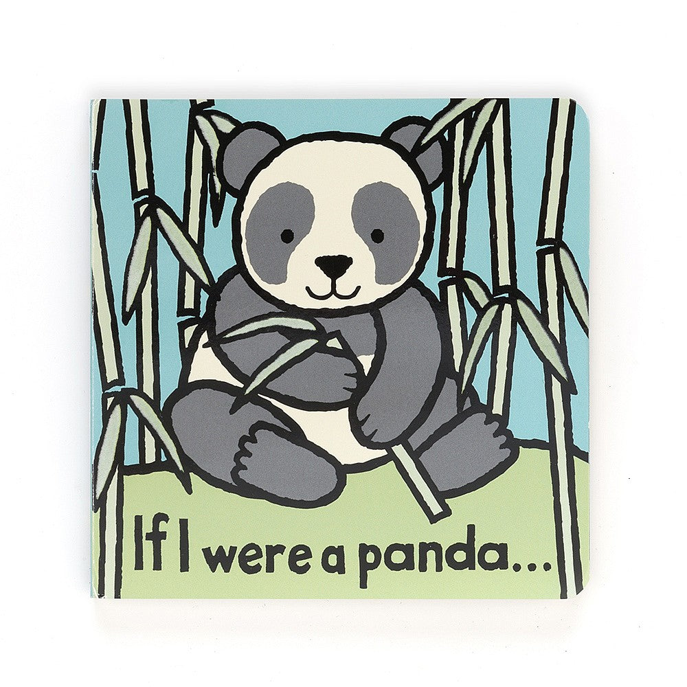 JELLYCAT IF I WERE A PANDA BOARD BOOK BB444PDA