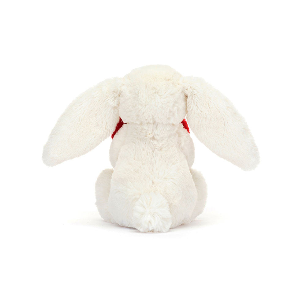 JELLYCAT LITTLE RED LOVE HEART BASHFUL BUNNY BB6LOVE