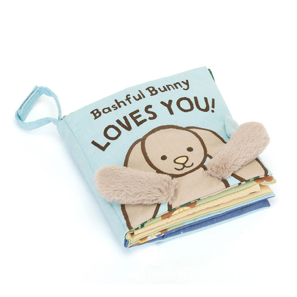 JELLYCAT BASHFUL BUNNY LOVES YOU BOOK BK4BBLY