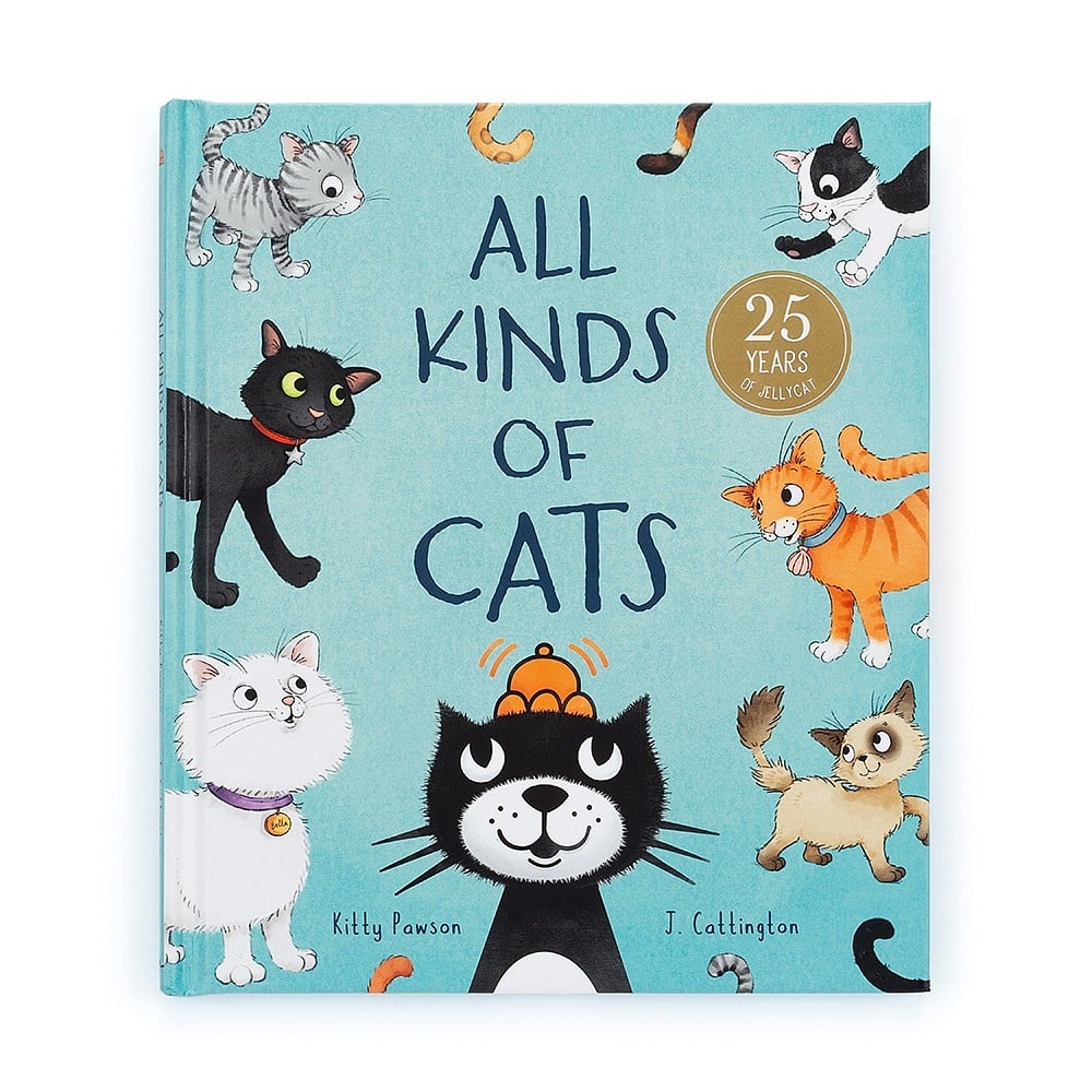 JELLYCAT ALL KINDS OF CATS BOOK BK4CATS