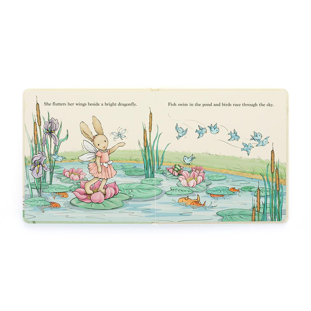 JELLYCAT LOTTIE THE FAIRY BUNNY BOOK BK4LOTBF