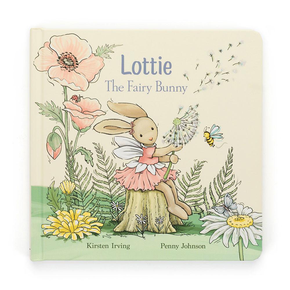 JELLYCAT LOTTIE THE FAIRY BUNNY BOOK BK4LOTBF