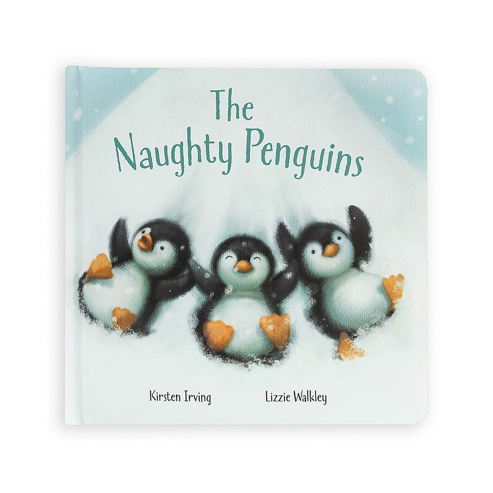 JELLYCAT THE NAUGHTY PENGUINS BOOK BK4NP