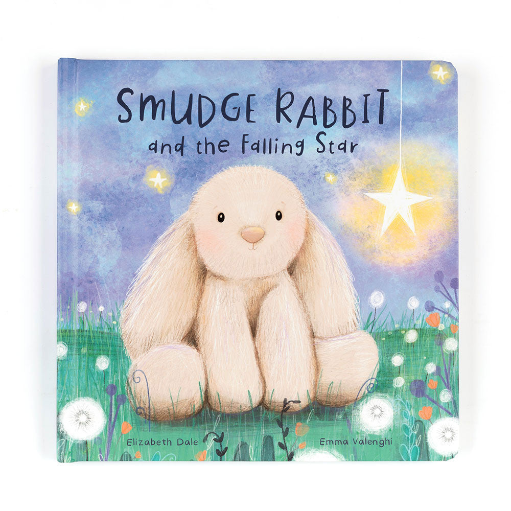 JELLYCAT SMUDGE RABBIT AND THE FALLING STAR BOOK BK4SMB