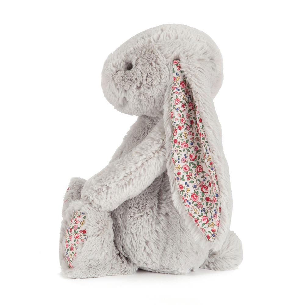 JELLYCAT MEDIUM BLOSSOM SILVER BUNNY BL3BSN