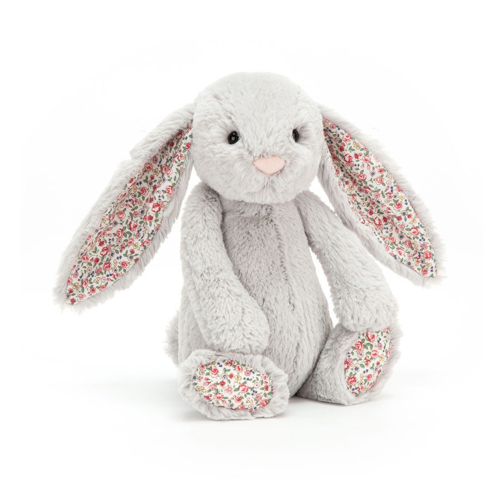 JELLYCAT MEDIUM BLOSSOM SILVER BUNNY BL3BSN