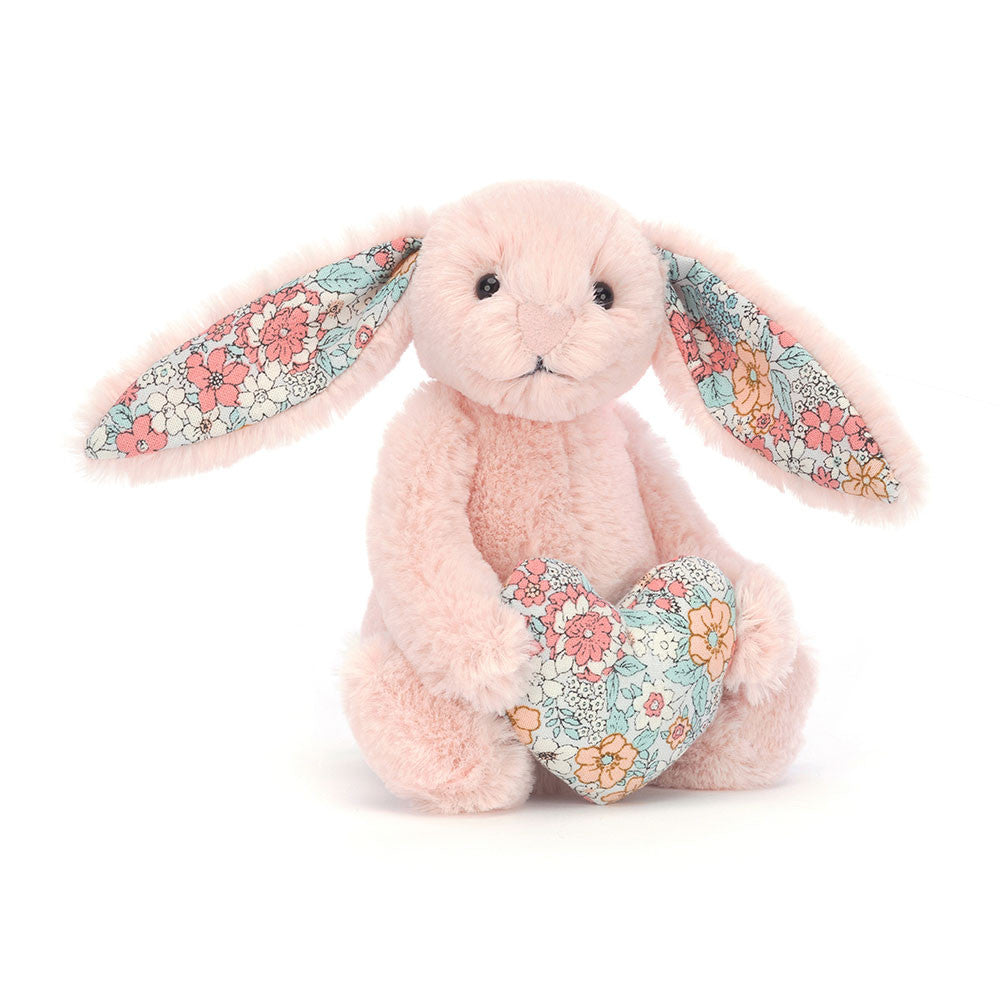 JELLYCAT BLOSSOM TULIP HEART BUNNY BL6HTB