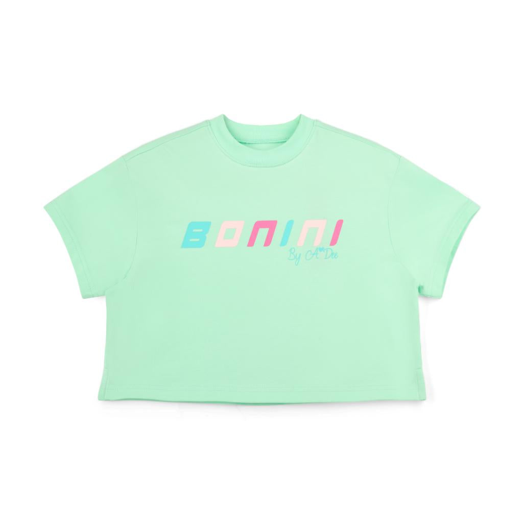 BONINI SHINE CROPPED T SHIRT BNA502M