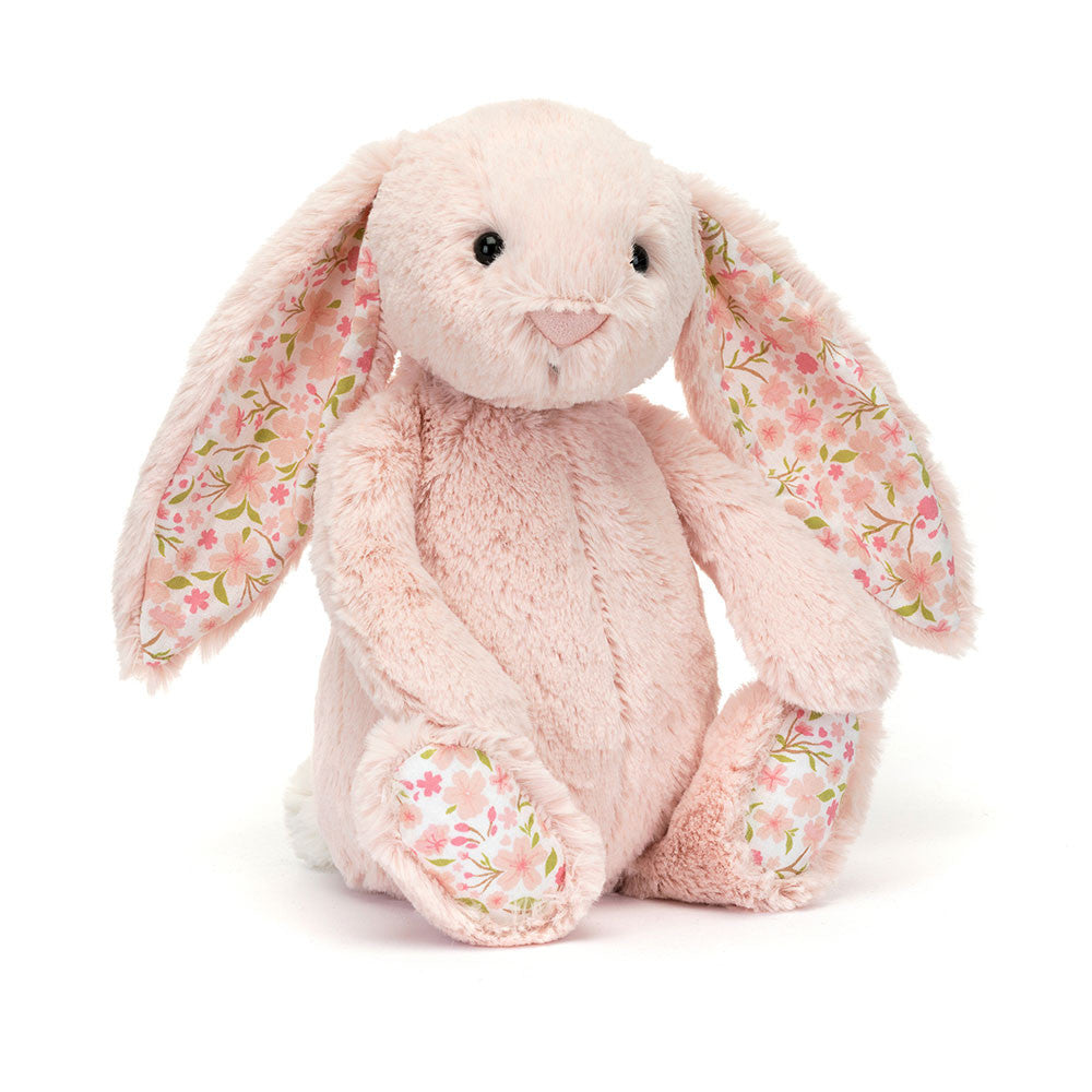 JELLYCAT MEDIUM BLOSSOM BLUSH BUNNY &#39;CHERRY&#39; BPS3EC