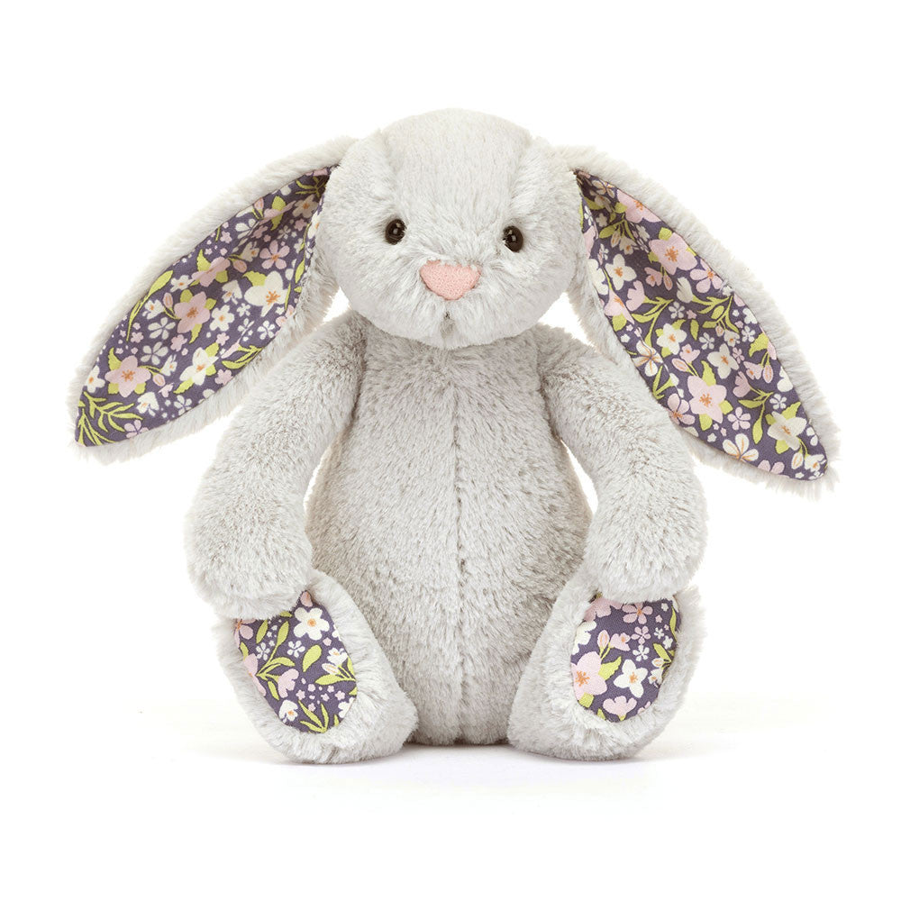 JELLYCAT SMALL BLOSSOM SILVER BUNNY 'BLOOM' BPS6BJ