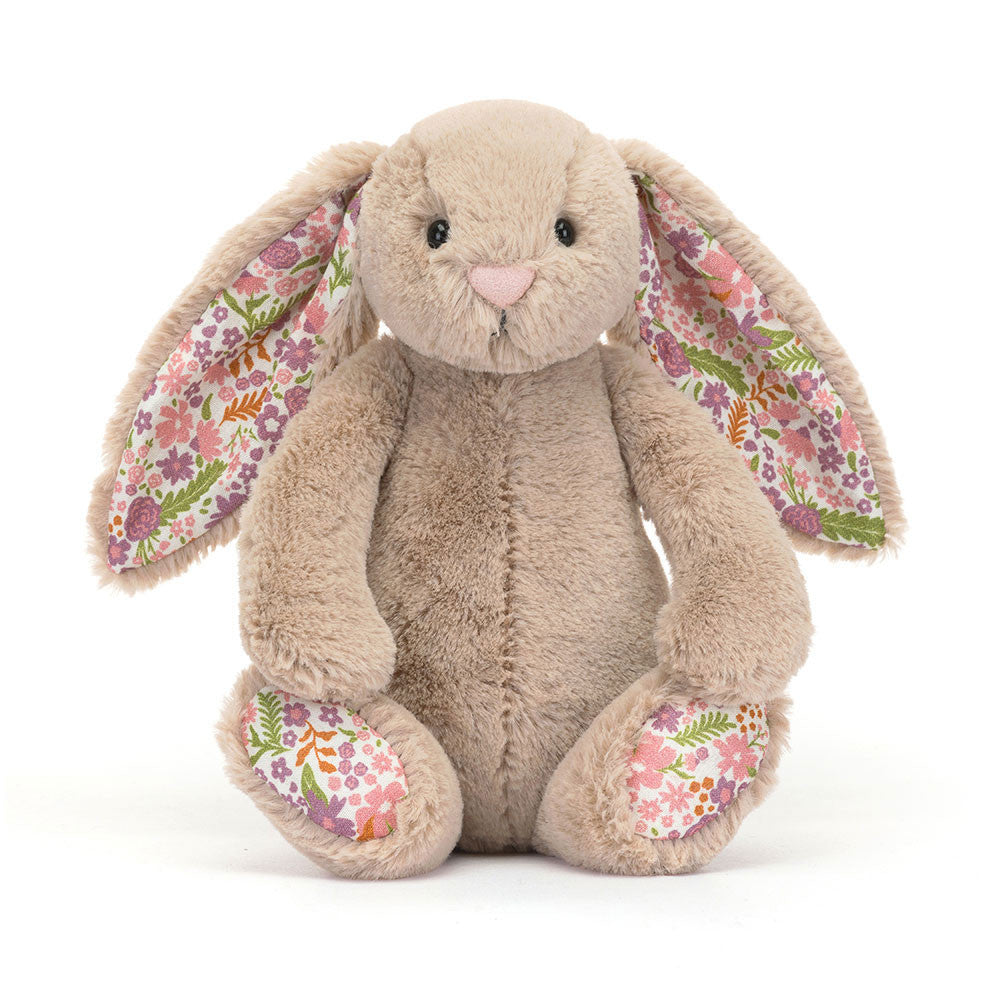 JELLYCAT SMALL BLOSSOM BEIGE BUNNY 'PETAL' BPS6BM