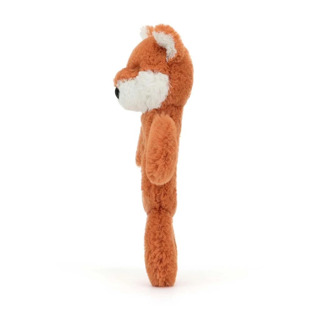 JELLYCAT BASHFUL FOX CUB RING RATTLE BRR4FXC