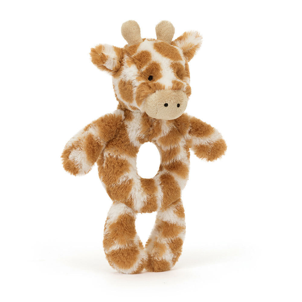 JELLYCAT BASHFUL GIRAFFE RING RATTLE BRR4GF