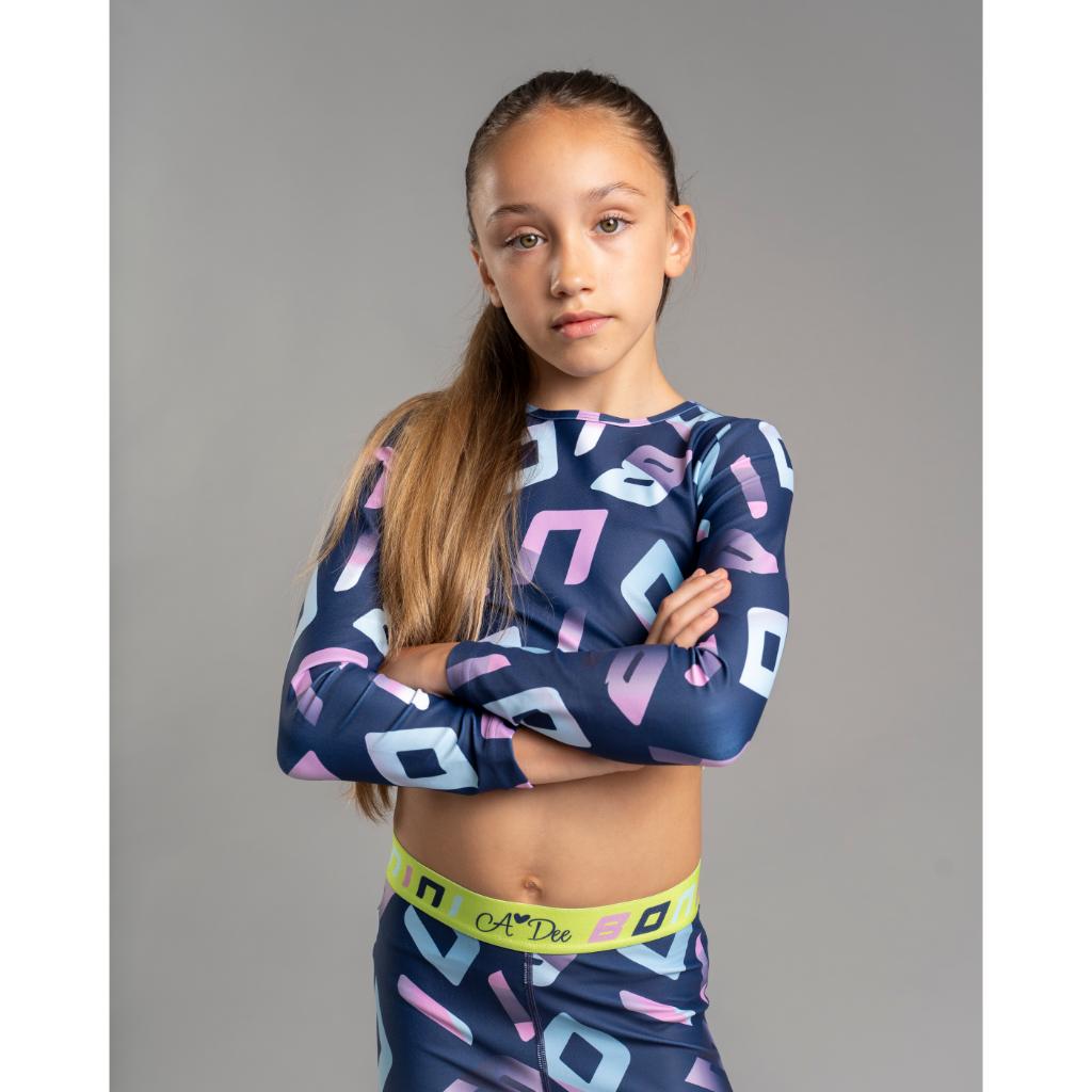 BONINI BY A DEE POWER CROP TOP BNA406