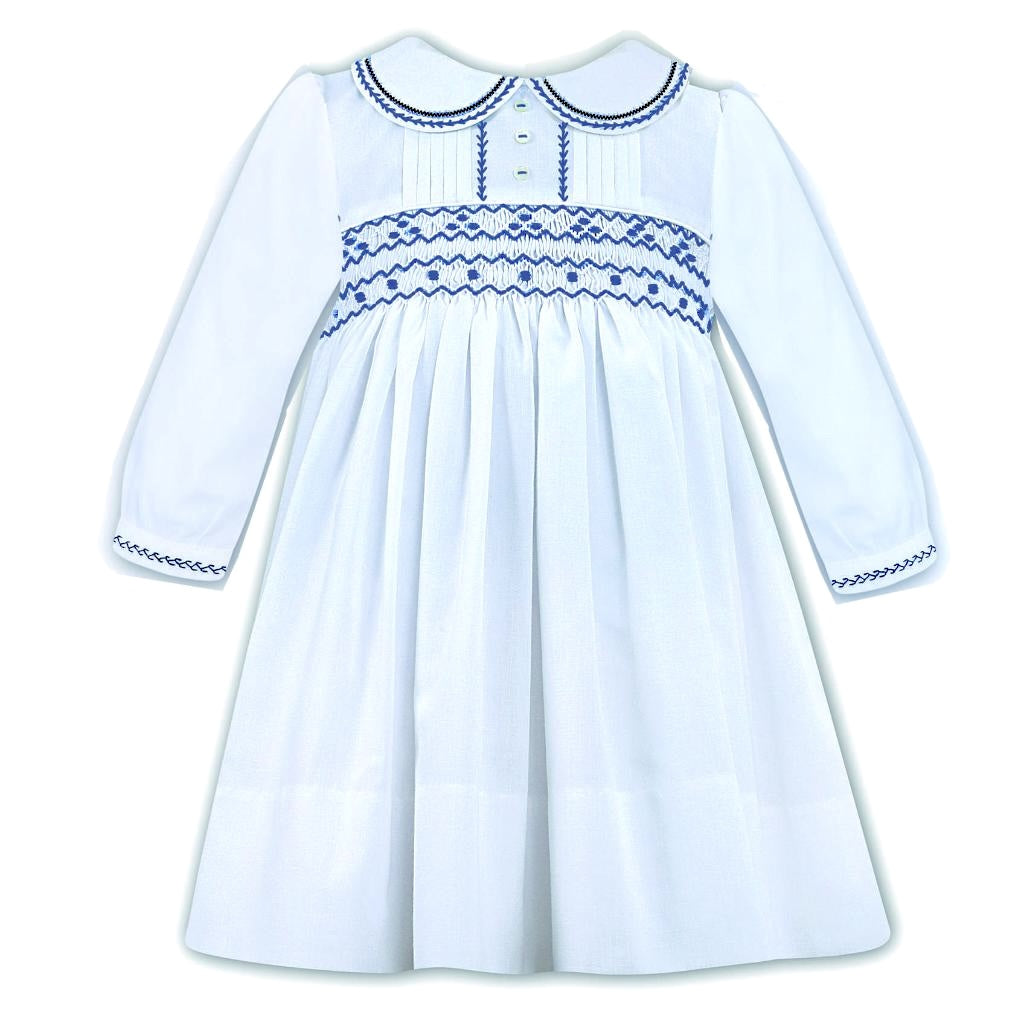 SARAH LOUISE SMOCKED DRESS C6007L