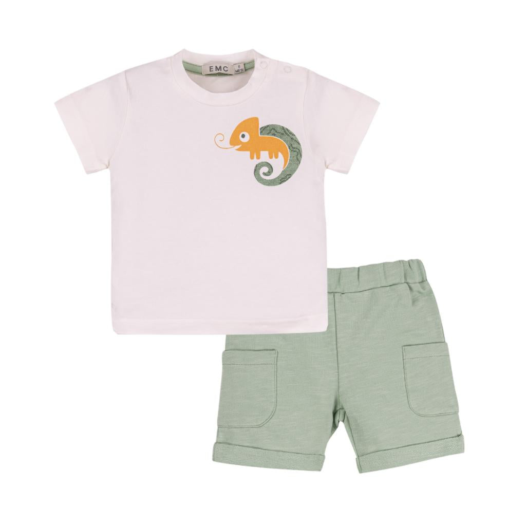 EMC T SHIRT &amp; SHORTS SET CO3418