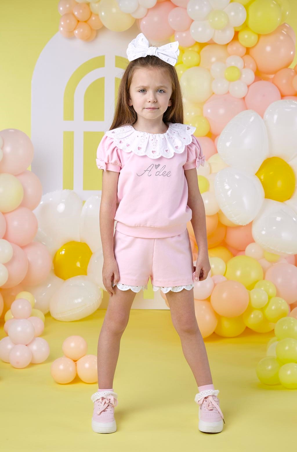 A DEE CHIC CHEVRON LINDA SHORT SET S241503