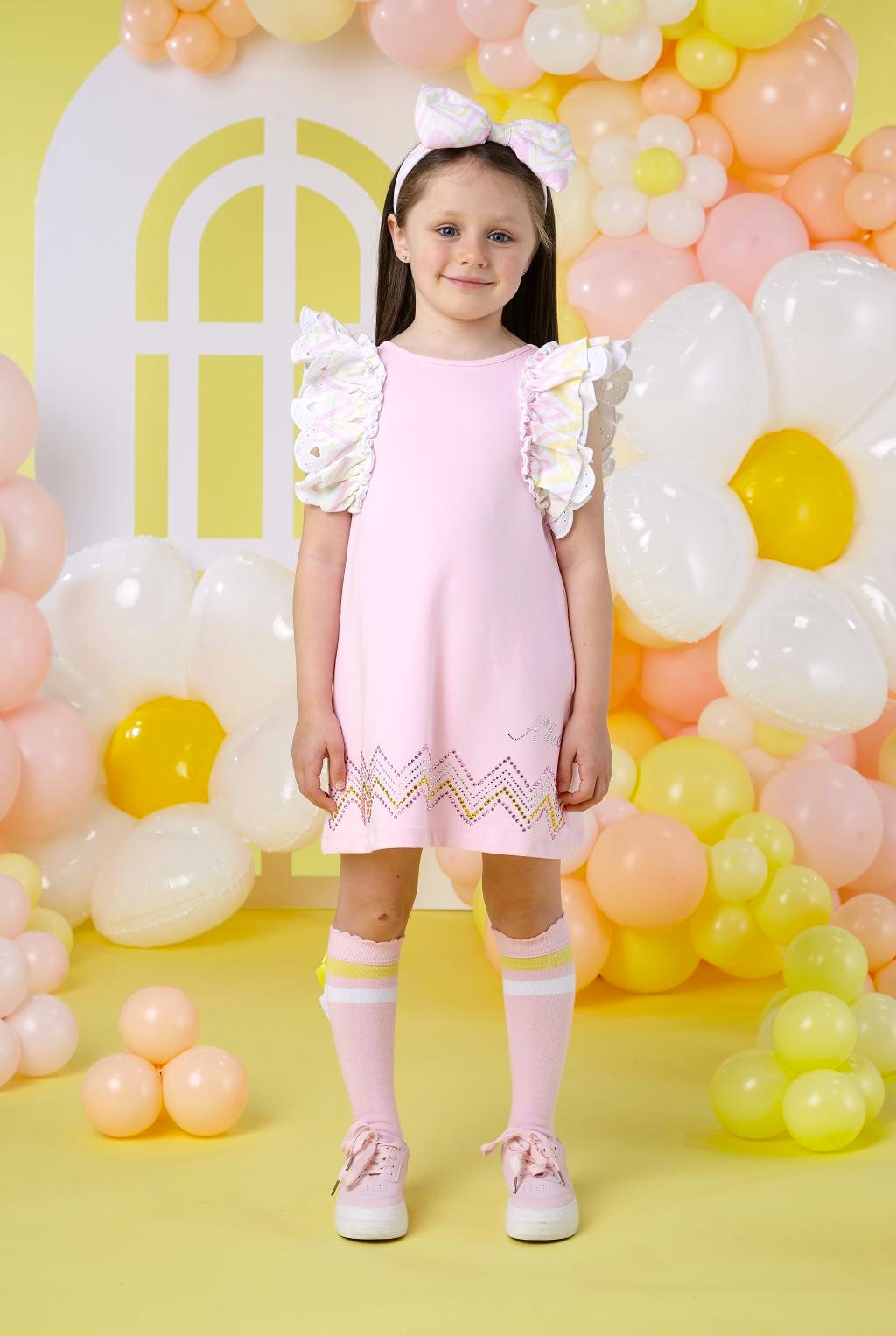 A DEE CHIC CHEVRON LYNNE DRESS S241703